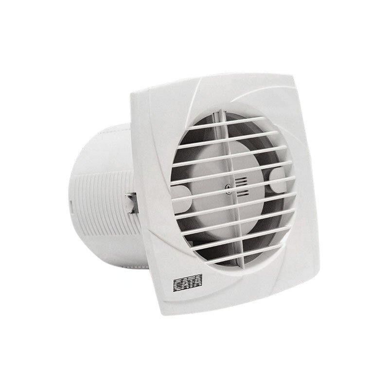 Cata - Sapho B-Plus - Ventilateur de salle de bains avec minuterie B-10 plus, 15 w, conduit 100 mm, blanc 00981101