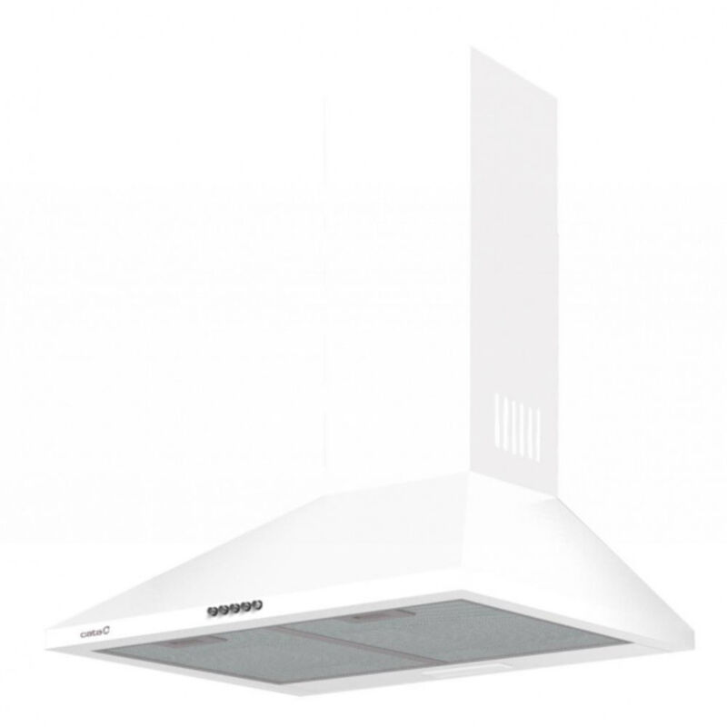 Cata - Hotte aspirante cheminée murale V-600 wh 60cm blanche