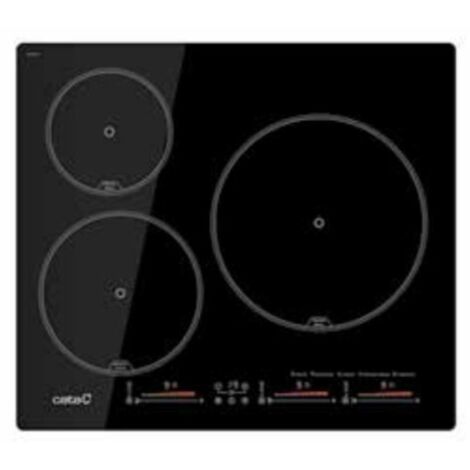 Cata IBS 6303E2 MULTISLIDER - Vitroceramica Induccion 3 Zonas Coccion Ancho 59 Cm
