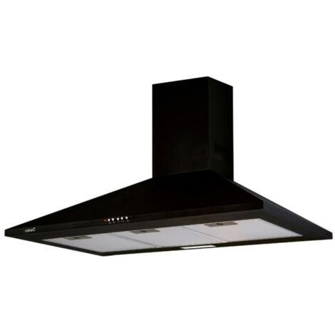 Cata OMEGA 900 BK /M - Campana Chimenea Ancho 90 Cm Negra
