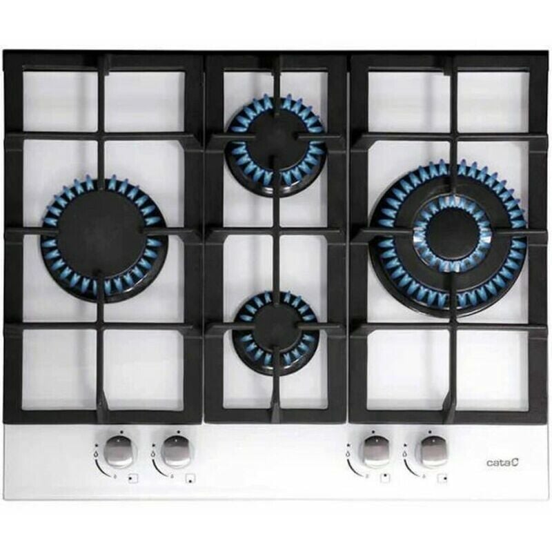 

Placa de Gas LCI6031WH 60 cm Blanco (4 Fogones) - Cata