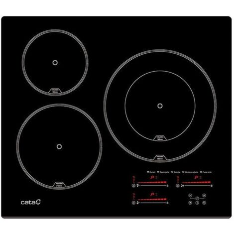 CATA PLACA INDUCCION INSB 6028 BK