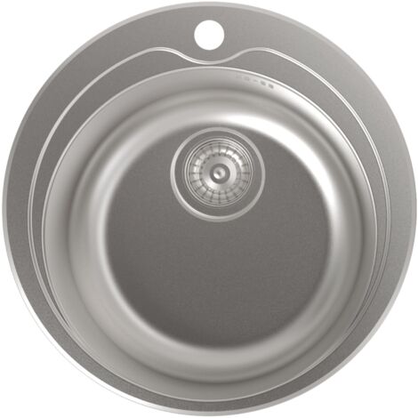 Cata RS-1 /A - Fregadero De Cocina Acero 485 Cm 1 Cubeta 0 Escurridor