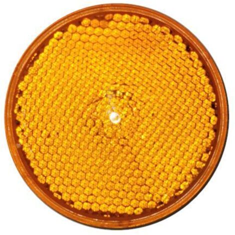 Catadioptre - dtail : adhésif Ø 60 orange