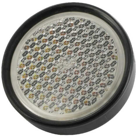 Catadioptre rond blanc diamètre 63mm à visser JOKON 300002020