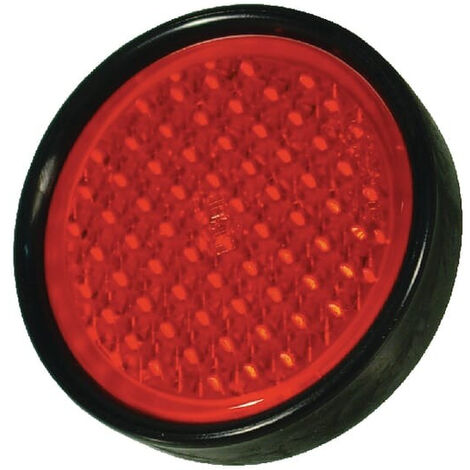 Catadioptre rond rouge diamètre 63mm à visser JOKON 300002000