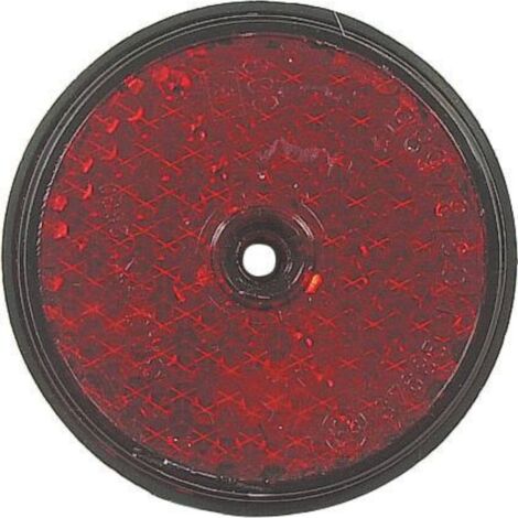 Catadioptre rouge trou central diam.61 AJ.BA - 16086
