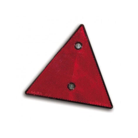 AJ.BA Catadioptre triangulaire rouge à visser