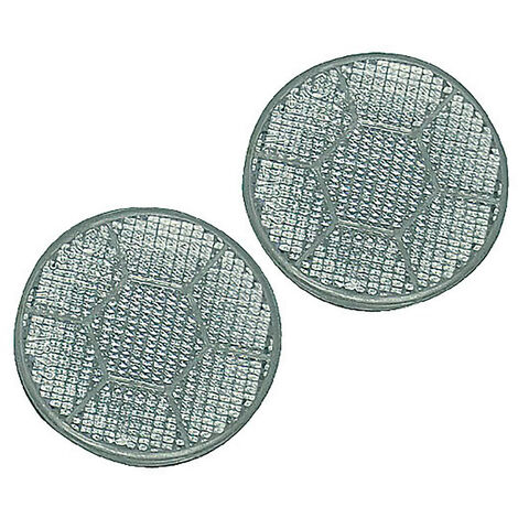 Catadioptres blancs diamètre 70 mm X 2
