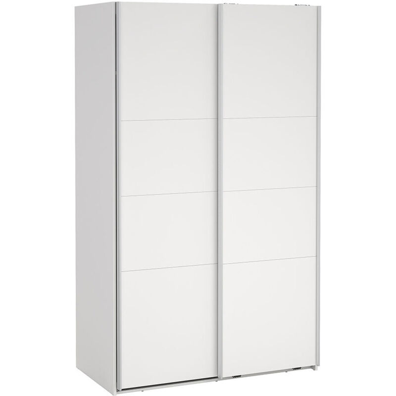 Ebuy24 Catania Schiebetürenschrank 2 Türen 120x200cm Weiß.