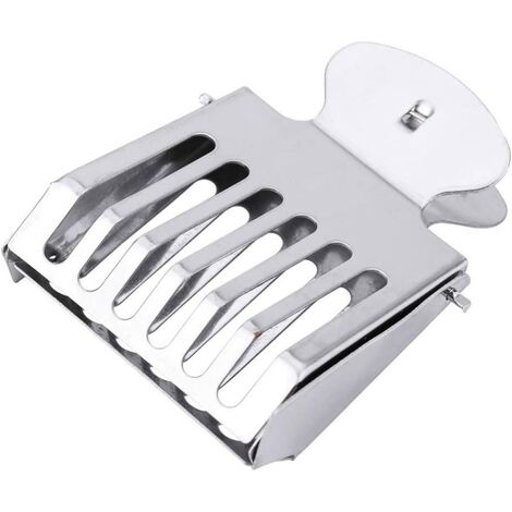 Catcher Clip Apiculteurs Queen Bee Cage Catcher Clip Métal Reine Bee Catcher Clip Cage Catching Outil(1)
