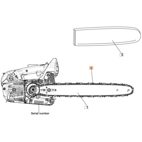 Catena 1.3 mm ORIGINALE OLEOMAC per motosega GS 370 - GST 360 30629015C
