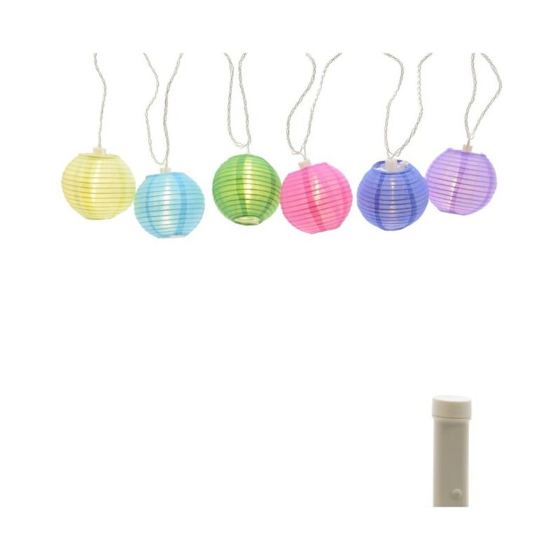 Catena 20 Lanterne Led Colorate