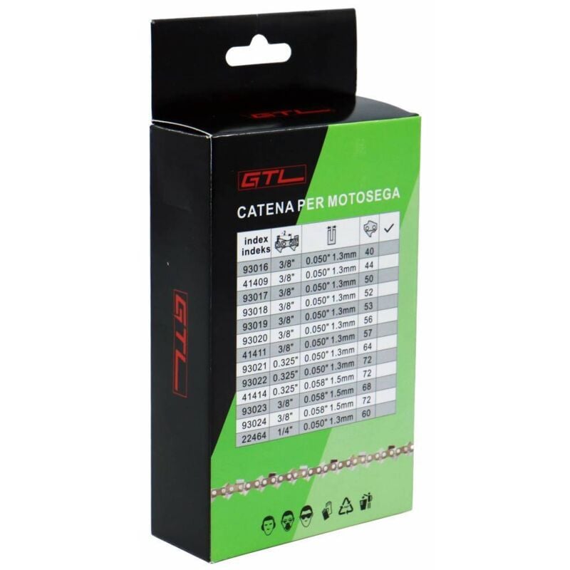 Catena 3/8 1,3-40e x motosega
