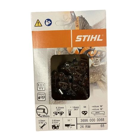 Oregon Catena Motosega Passo 3/8" Dente 91P Sp 1.3 Mm 52 Maglie - 91P -052E - Foto 2