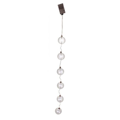 Catena 6Sfere C-18Luci Bianco
