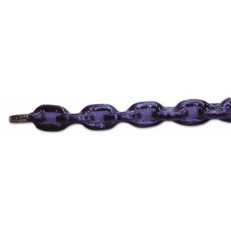 Catena Antifurto Maglia Quadra Guaina in PVC    6 mm Lunghezza 60 cm