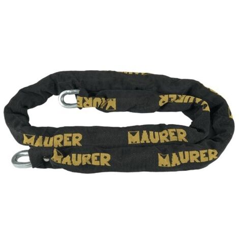 Catena Antifurto Maglia Quadra Guaina Tessile    10 mm Lunghezza 150 cm Maurer