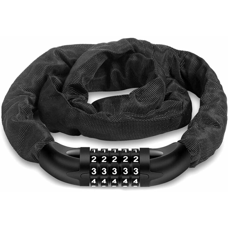 Catena antifurto per bici con codice, catene