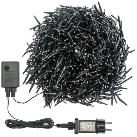 LOTTI IMPORTEX Catena bianco caldo led 1100 MiniLED 11,5m