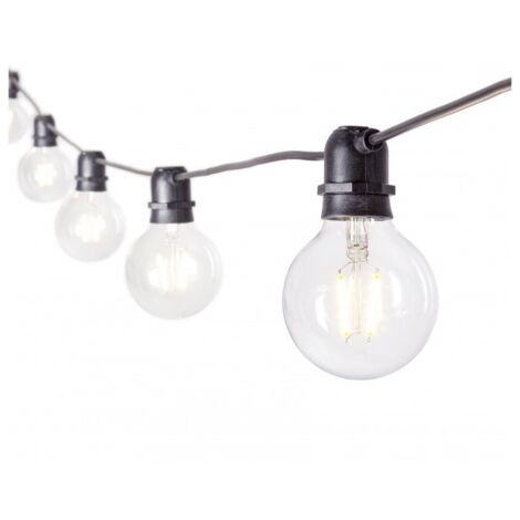 Catena brillant a 10 led per uso interno ed esterno 8.4m