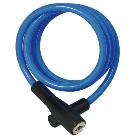 CATENA CAVO SPIRALE A CHIAVE ABUS ACCIAIO 3506K/120 55CM