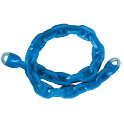 CATENA CEMENTATA MAGLIA QUADRA RIVESTITA IN PLASTICA  mm.10x10 cm.200