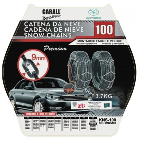 Catena Da Neve 9mm KNS100 Gruppo 100 Omologato ONORM V5117
