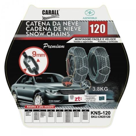 Catena Da Neve 9mm KNS120 Gruppo 120 Omologato ONORM V5117