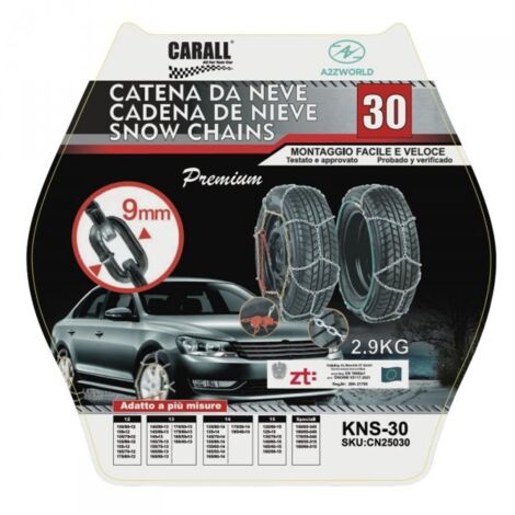 Catena Da Neve 9mm KNS30 Gruppo 30 Omologato ONORM V5117
