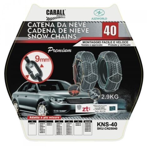 Catena Da Neve 9mm KNS40 Gruppo 40 Omologato ONORM V5117