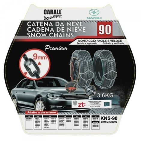 Catena Da Neve 9mm KNS90 Gruppo 90 Omologato ONORM V5117