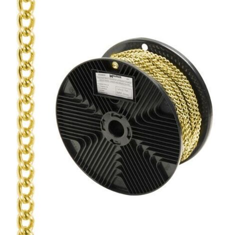 Catena decorativa a cordolo d'oro 2,0 mm./Rotolare 20 metri