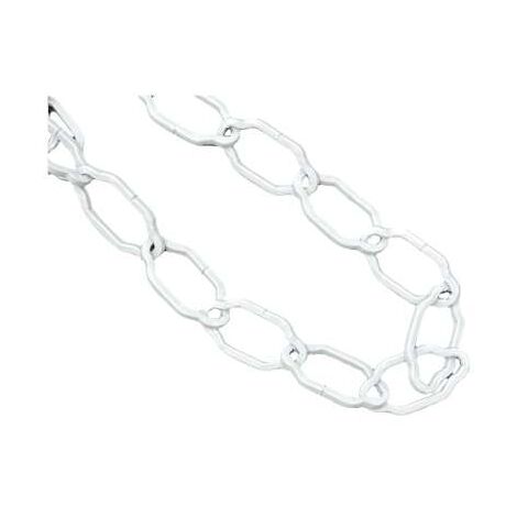 Catena Decorativa Bianca Mm.28X14