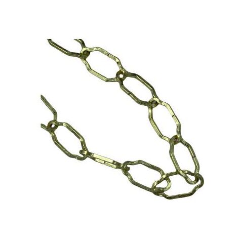 Catena Decorativa Ottonata Mm.28X14