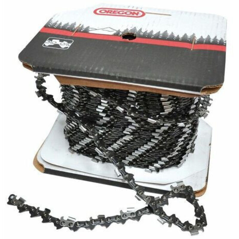 2 catene per motosega, 20 cm, 1,1 mm, 3/8, 33, compatibili con