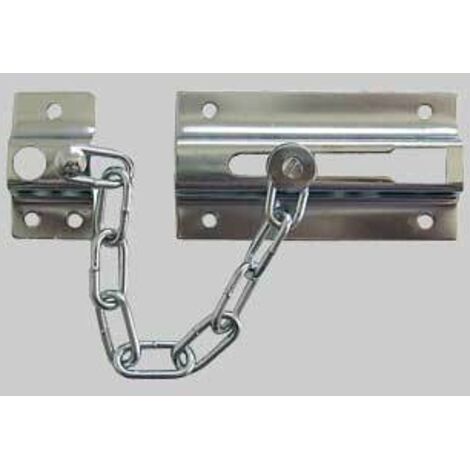 Catena di sicurezza in ferro per porte ottonata