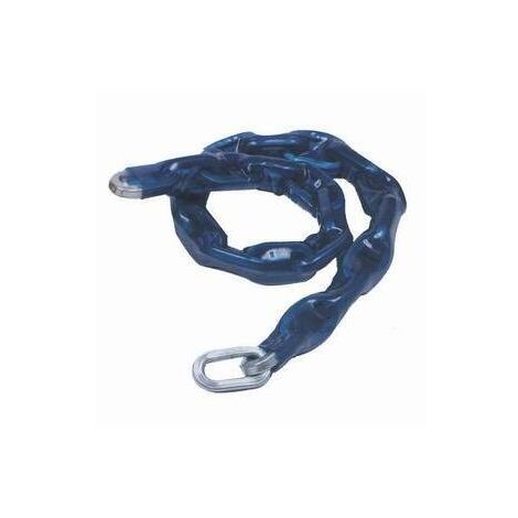 Catena furticida con guaina PVC maglia quadra 10x1500mm