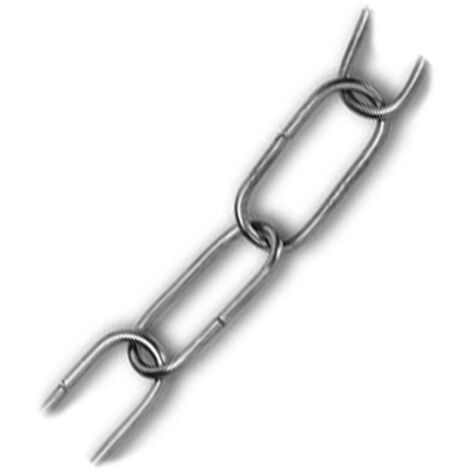 Catena Genovese 21x47 Ø3,8mm Pezzo di Ferro 100cm
