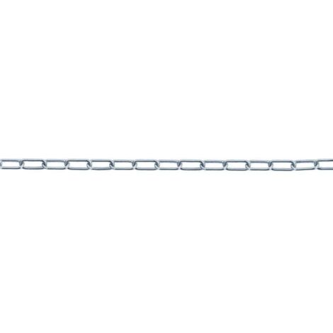 Catena genovese diam 2 mm pretagliata in acciaio zincato 5 mt