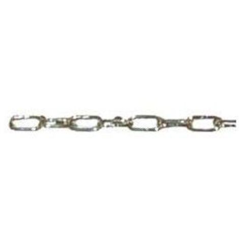 Catena Genovese Ottonata misura n.10    Filo 1,5 mm Carico Lav. 8 Kg conf. 25 mt
