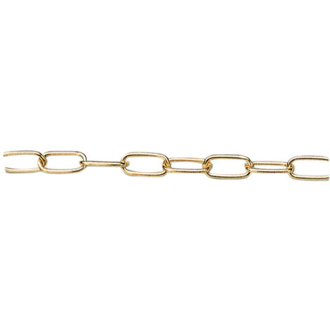 CATENA GENOVESE OTTONATA N 14 D 2,2 MM- 25,0 ml
