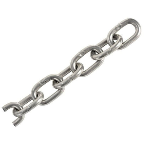 Catena genovese zinco cromata n 22 - diametro 5,5mm