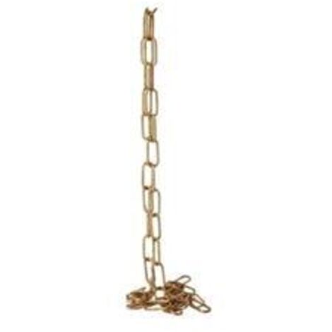 Catena In Plastica Per Pluviali Marrone Mt.25 Mm.6X24X39