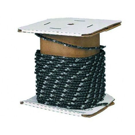 Catena in rotolo per motosega - Specifiche: passo MINI 3/8 sp.0,50 (mm 1,3) mt 7,5