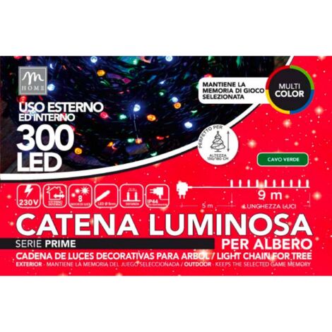 CATENA LINEARE 300 LED Colore Multicolor