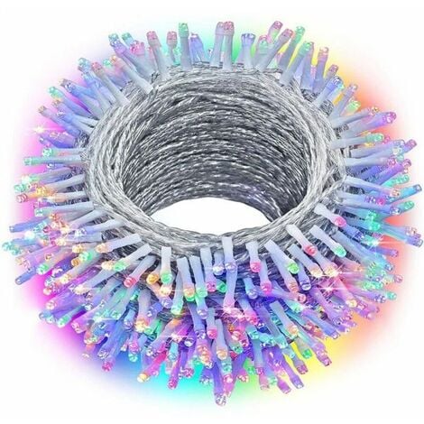 Catena luminosa 200 LED luci natalizie per albero natale multicolore TX-9658