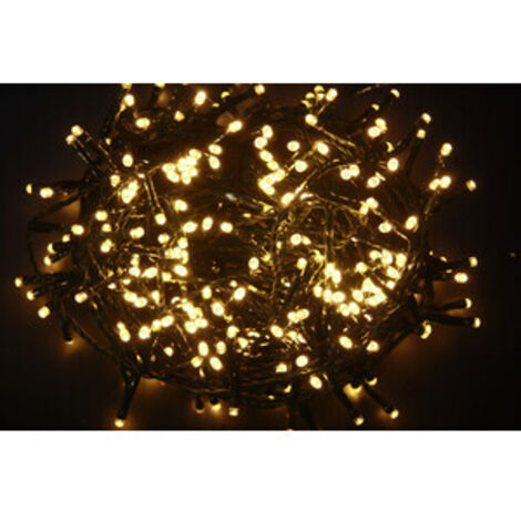 CATENA LUMINOSA  360 LED BIANCO CALDO