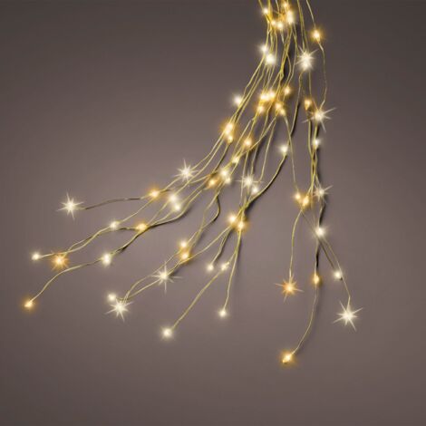 Catena luminosa per albero di Natale con MicroLED, luce calda -240 cm