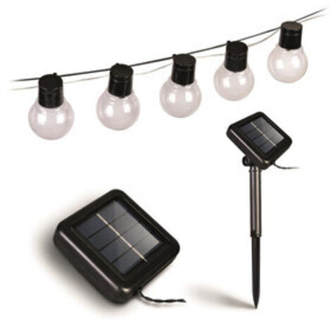 CATENA LUMINOSA SOLARE 40 LUCI 10M- 1,0 pz